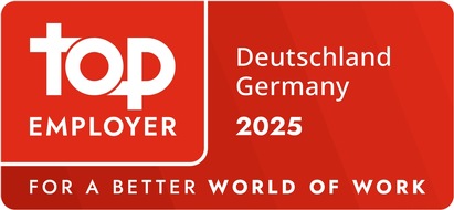 DVAG Deutsche Vermögensberatung AG: Deutsche Vermögensberatung auch 2025 wieder "Top Employer Germany" / Erneut Bestnoten für die Karrierechancen bei der DVAG