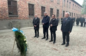 CSU-Fraktion im Bayerischen Landtag: CSU-Landtagsfraktion besucht Gedenkstätte Auschwitz-Birkenau - Holetschek: "Erinnerung ist Verantwortung - gerade 80 Jahre nach dem Ende des NS-Regimes."