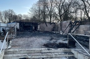 Polizei Hagen: POL-HA: Clubhaus des Emster Tennisvereins HTC Blau-Gold abgebrannt