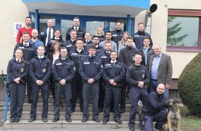 PD Main-Taunus - Polizeipräsidium Westhessen: POL-MTK: Sondermeldung vom Dienstag, 05.02.2019 - Neue Polizisten im Main-Taunus-Kreis