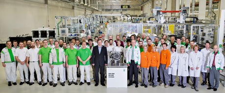 Skoda Auto Deutschland GmbH: SKODA Werk Vrchlabí: 500.000stes DQ 200-Getriebe (FOTO)