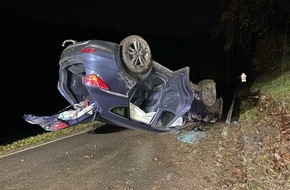 Polizeiinspektion Lauterecken: POL-PILEK: Auf dem Dach gelandet