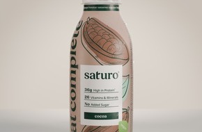 Saturo Foods GmbH: Saturo setzt neue Maßstäbe im Trinkmahlzeiten-Markt mit höchstem Proteingehalt