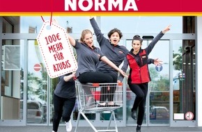 NORMA: 1.400 Euro Azubi-Gehalt bei NORMA - der Konkurrenz weiter voraus / Die Ausbildungsvergütung liegt seit Jahren deutlich über dem Mindestlohn für Azubis