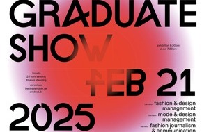 AMD Akademie Mode & Design: Einladung zur Graduate Fashionshow der AMD Akademie Mode & Design am 21. Februar in Berlin