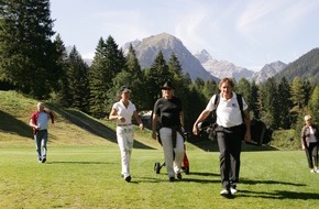 Alpenregion Bludenz Tourismus GmbH: Golf the mountains - Franz Klammer Charity Event, 11.9. im Brandnertal - BILD