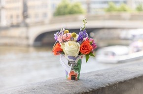Fleurop AG: Spontanes Blumenglück am Wegesrand / Am Lonely Bouquet Day wird Freundlichkeit verschenkt