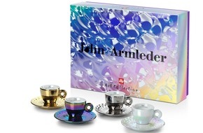 illycaffè S.p.A. Niederlassung Deutschland: illycaffè präsentiert die neue illy Art Collection, gestaltet von John Armleder: eine Hommage an die kreative Unvorhersehbarkeit zwischen Kunst und Design