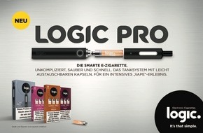 JT International Germany GmbH: JTI erweitert E-Portfolio mit Volldampf / Die neue Logic PRO sorgt für ein intensives "Vape"-Erlebnis