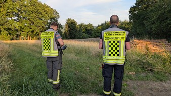 FW-AR: Interkommunale Waldbrandübung der Feuerwehren Ense und Arnsberg