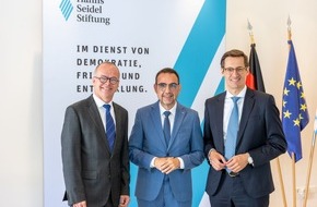 Hanns-Seidel-Stiftung e.V.: Pressemitteilung: Dr. Stefan Ebner wird neuer Generalsekret&auml;r, Dr. Josef Widmann neuer Hauptgesch&auml;ftsf&uuml;hrer der Hanns-Seidel-Stiftung