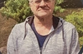 Polizeipr&auml;sidium Osthessen: POL-OH: Die Polizei bittet um Mithilfe, 69-j&auml;hriger J&uuml;rgen P. aus Bad Hersfeld vermisst - neu mit Bild