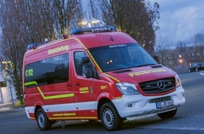 Feuerwehr Recklinghausen: FW-RE: Zur Silvesternacht rüsten Feuerwehr und Deutsches Rotes Kreuz auf - Vorhalteerhöhung für die Silvesternacht 2019/2020
