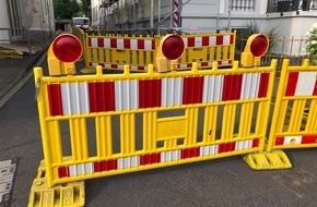 Polizeidirektion Koblenz: POL-PDKO: Diebstahl von Baustellenabsicherung - Wer hat etwas gesehen?