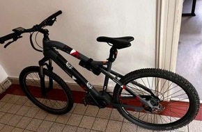 Polizeiinspektion Goslar: POL-GS: E-Mountainbike sichergestellt / Polizei Bad Harzburg sucht Eigentümer