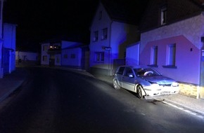 Polizeidirektion Worms: POL-PDWO: Zwei Unfälle in Eich - ein Fahrer unter Alkoholeinfluss