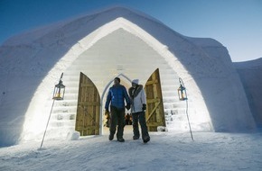 Bonjour Québec: Erstes Eisrestaurant in Amerika öffnet im Januar 2025 - Hôtel de Glace präsentiert spektakuläres Wintererlebnis in Québec