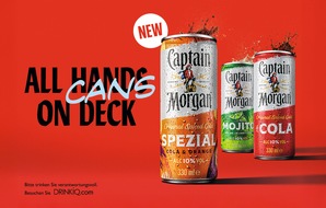 DIAGEO Germany GmbH: DIAGEO PM: Neu! Captain Morgan Spezial UND Captain Morgan RTD-Range im neuen Design