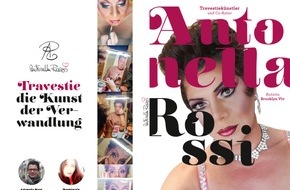 Brooklyn Viv Weber: Buchneuerscheinung Mai 2018 über die Kunst der Travestie und den deutschen Travestiekünstler Antonella Rossi