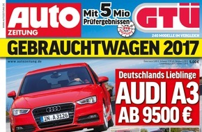 GTÜ Gesellschaft für Technische Überwachung mbH: GTÜ-Gebrauchtwagenreport 2017: Deutsche Autos sind die klaren Sieger