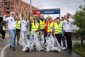 Medienmitteilung: «Gute Laune statt Littering: Erfolgreicher 12. Nationaler Clean-Up-Day»