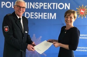 Polizeidirektion Göttingen: POL-GOE: Abschied nach 15 Jahren: Uwe Ippensen, Leiter der Polizeiinspektion Hildesheim, in den Ruhestand verabschiedet
