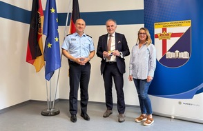Bundespolizeiinspektion Saarbrücken: BPOLI-SB: Besuch des neuen französischen Generalkonsuls in der Bundespolizeiinspektion Saarbrücken - Zeichen der gelebten Partnerschaft in der Grenzregion