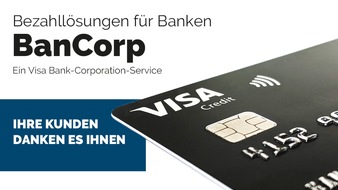 PaySol GmbH & Co. KG: Innovation: BanCorp bietet Banken Visa Cards schnell und kostenfrei für Endkunden