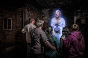 Berlin Dungeon: Weltpremiere zu Halloween im Berlin Dungeon: "Der Fall Marie N." verleiht dem letzten Opfer des Berliner Frauenmörders Großmann per Hologramm Stimme und Gestalt
