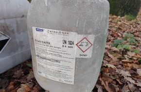 Polizeiinspektion Oldenburg-Stadt / Ammerland: POL-OL: Mehrere Fälle illegaler Entsorgung - Polizei bittet um Hinweise