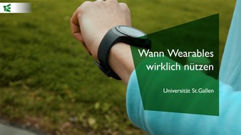 Universität St. Gallen: HSG-Studie zur Wirkung von Wearables