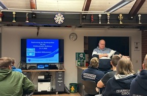 Feuerwehr Samtgemeinde Wathlingen: FW Wathlingen: Beeindruckender Vortrag: Sicheres Arbeiten "Im Gleis" - Feuerwehrleute aus der Samtgemeinde bilden sich gemeinsam fort