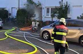 Feuerwehr München: FW-M: Feuerwehr rettet Katze bei Kellerbrand (Pasing)