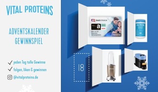 VITAL PROTEINS: Vital Proteins startet großes Adventskalender-Gewinnspiel