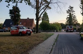 Freiwillige Feuerwehr S&uuml;dheide: FW S&uuml;dheide: Fliegerbombe bei Rheinmetall in Unterl&uuml;&szlig; f&uuml;hrt zu umfangreichem Einsatz von Feuerwehr und Rettungsdienst