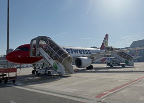 Edelweiss-Flugzeug tr&auml;gt wieder den Namen &laquo;Pizol&raquo;