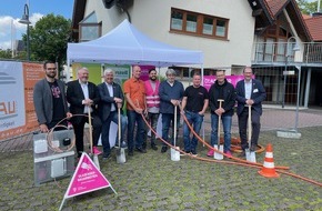 Deutsche Telekom AG: Telekom startet Glasfaserausbau in Künzell