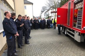 Feuerwehr Kirchhundem : FW-OE: Kreiseinsatzleitung der Feuerwehr des Kreises Olpe probt den Ernstfall