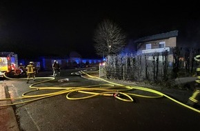 Freiwillige Feuerwehr Werne: FW-WRN: Drei Einsätze in der Silvesternacht für die Freiwillige Feuerwehr Werne