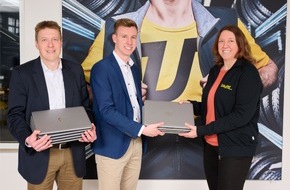 Vergölst GmbH: Vergölst spendet mit "Hey Alter" Laptops an SchülerInnen