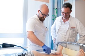 RHÖN-KLINIKUM AG: Klinikum Frankfurt (Oder) erweitert Behandlungskonzept / Kaltplasmatherapie unterstützt Heilung chronischer und infizierter Wunden
