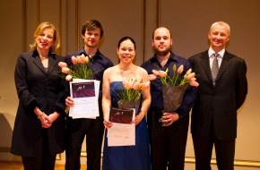 Migros-Genossenschafts-Bund Direktion Kultur und Soziales: 14. Kammermusik-Wettbewerb des Migros-Kulturprozent /
Doppelte Auszeichnung für das Trio Rafale aus Zürich