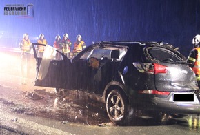 FW-MK: Verkehrsunfall auf dem Autobahnzubringer Iserlohn-Oestrich