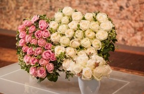Avalanche+®: Rosige Aussichten für die Hochzeitssaison / Avalanche+® ist die Rose Nummer Eins für besondere Events