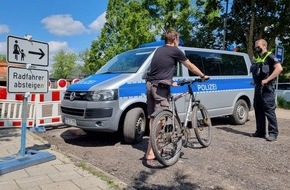 Polizeiinspektion Stade: POL-STD: Verkehrssicherheitstag 19.06.2021 - Sicherheit für Radfahrende - Polizei im Landkreis Stade mit dabei