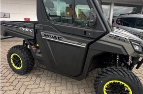 Polizeipräsidium Neubrandenburg: POL-NB: Buggy von Geländes eines Autohauses gestohlen