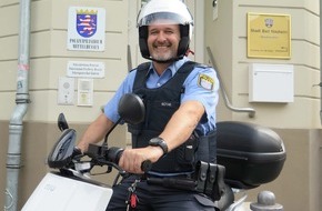 Polizeipräsidium Mittelhessen - Pressestelle Wetterau: POL-WE: Polizist vor Ort - Ganz modern auf zwei Rädern unterwegs