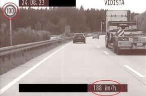 Autobahnpolizeiinspektion: API-TH: Videowagen schnappt rasenden Wiederholungstäter