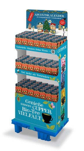 Presseinfo: Cupper Teas Adventskalender 2026 - ab September neu