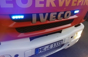 Feuerwehr Erkrath: FW-Erkrath: Ruhiger Jahreswechsel für die Feuerwehr Erkrath